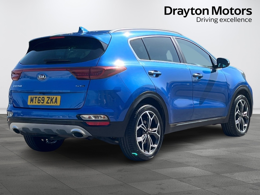 Kia Sportage 1.6 Crdi Ecodynamics Gt-line Suv Hybri MT69ZKA Blue #6