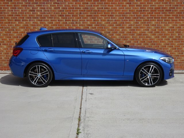 BMW 1 Series 120D M Sport Shadow CX19JOV Blue #2