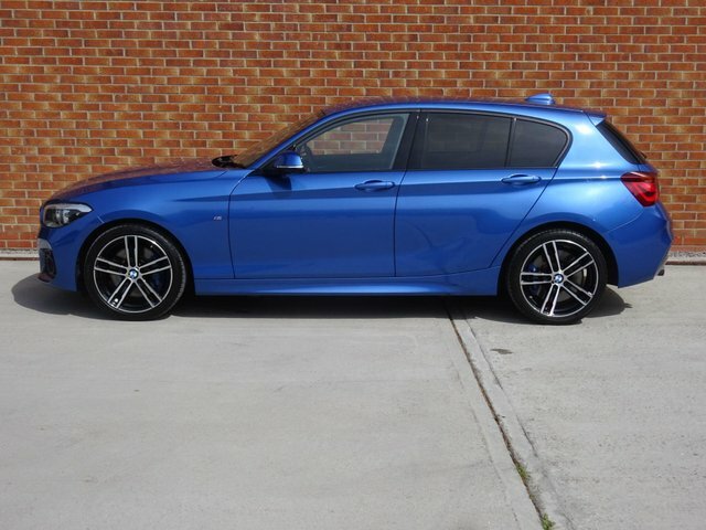 BMW 1 Series 120D M Sport Shadow CX19JOV Blue #6