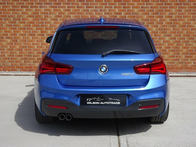 BMW 1 Series 120D M Sport Shadow CX19JOV Blue #4