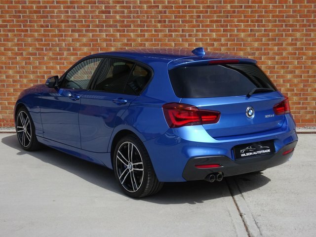 BMW 1 Series 120D M Sport Shadow CX19JOV Blue #5