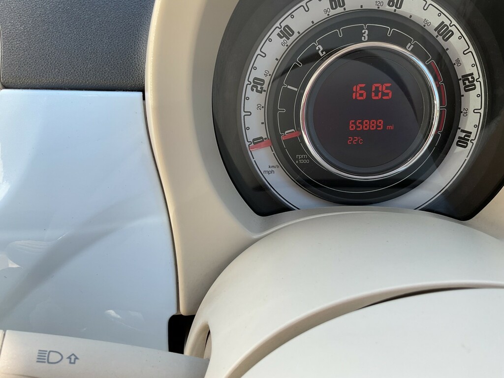 Fiat 500 1.2 Lounge Multijet 75 75 Bhp Blue #7