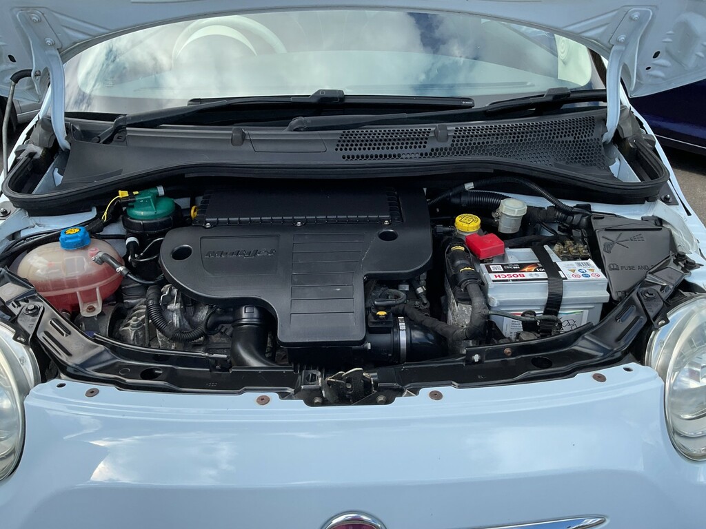 Fiat 500 1.2 Lounge Multijet 75 75 Bhp Blue #18