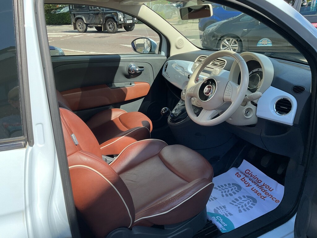 Fiat 500 1.2 Lounge Multijet 75 75 Bhp Blue #11