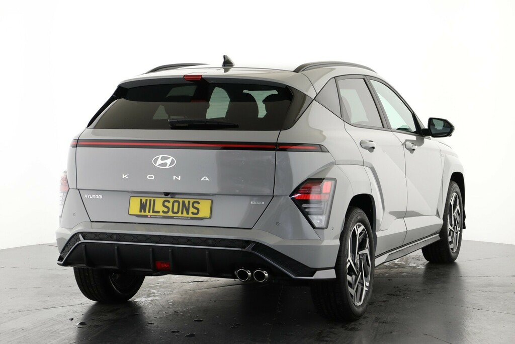 Hyundai Kona 1.6 Hybrid 129 N Line Dct EA25XNJ Grey #2