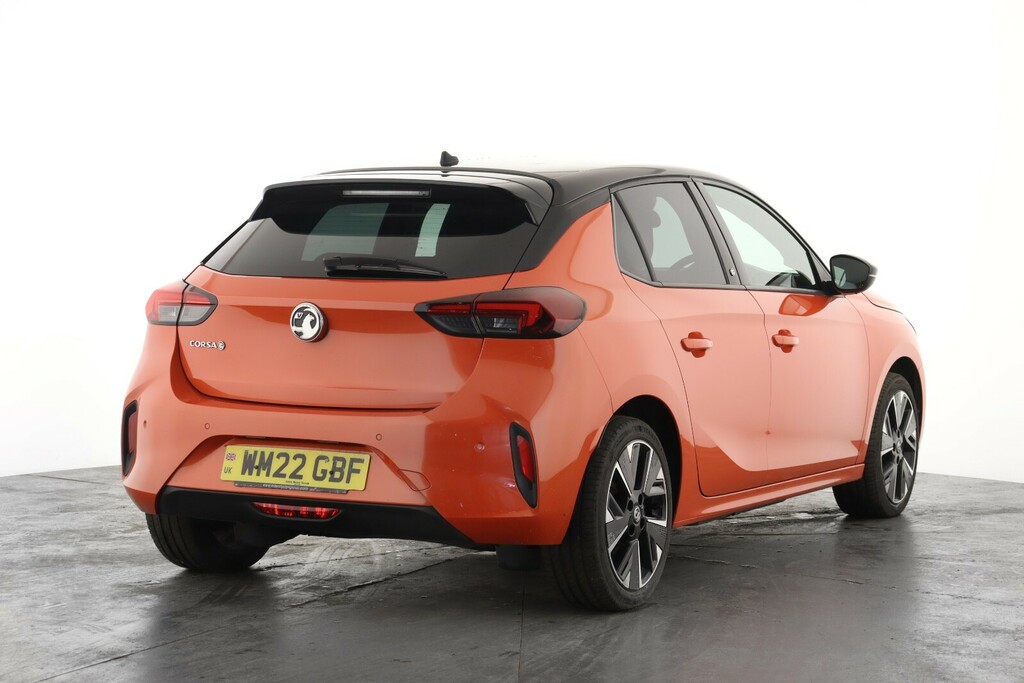 Vauxhall Corsa-e 100Kw Sri Premium 50Kwh 11Kwch WM22GBF Orange #2