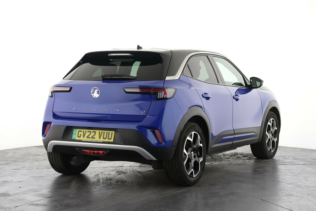 Vauxhall Mokka-e 100Kw Ultimate 50Kwh GV22VUU Blue #3