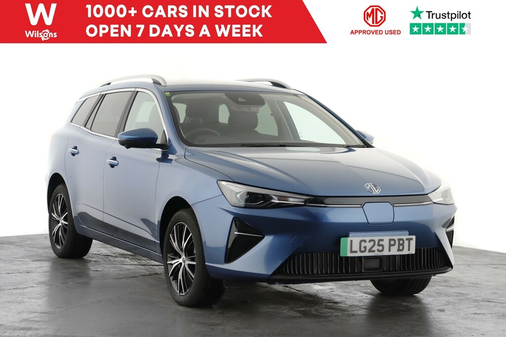 MG MG5 115Kw Trophy Ev Long Range 61Kwh Blue
