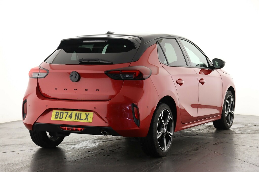 Vauxhall Corsa 1.2 Turbo Gs BD74NLX Red #2