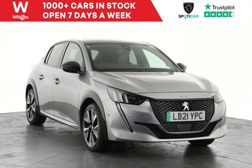 Peugeot e-208 100Kw Gt 50Kwh Grey