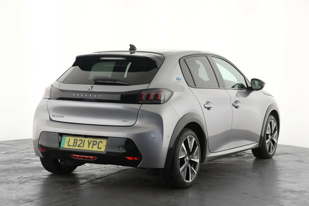 Peugeot e-208 100Kw Gt 50Kwh Grey #3