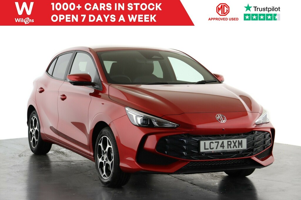 MG MG3 1.5 Hybrid Trophy Red