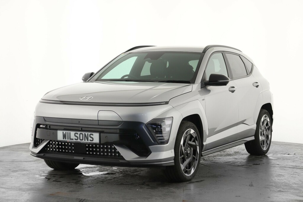Hyundai Kona 160Kw N Line 65Kwh EN74ZVY Silver #5