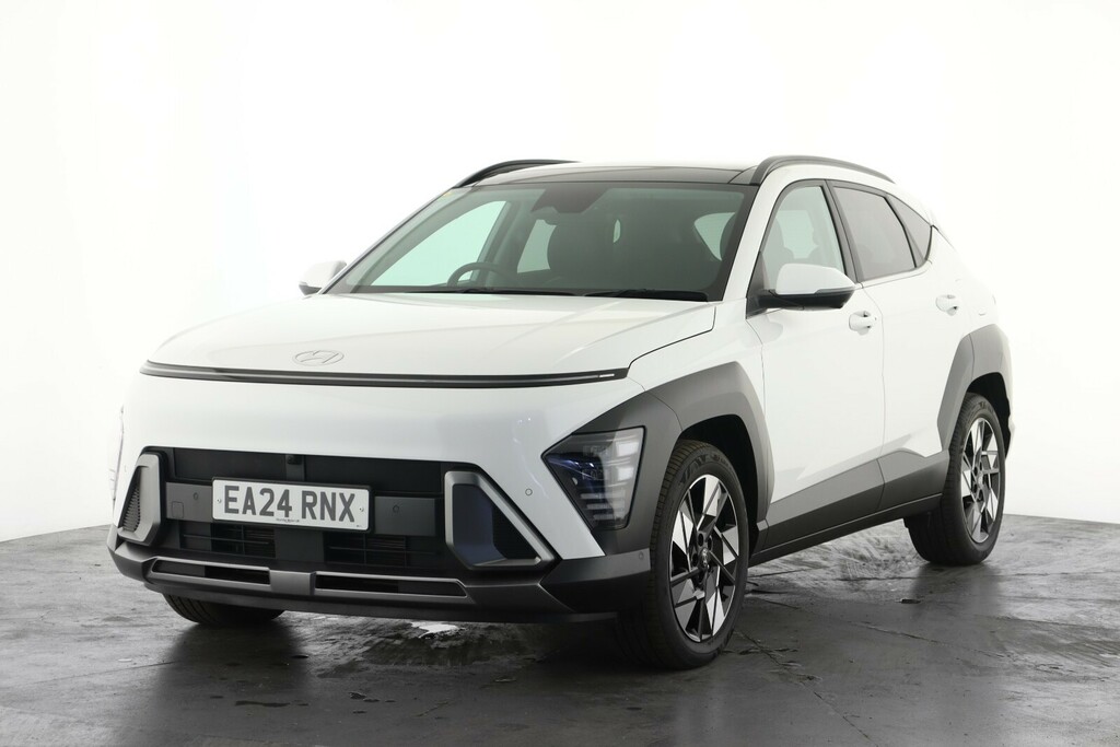 Hyundai Kona 1.6 Gdi Hybrid Ultimate Dct EA24RNX White #5