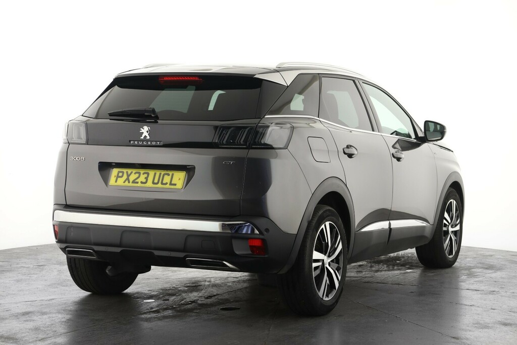 Peugeot 3008 1.2 Puretech Gt Eat8 PX23UCL Grey #3