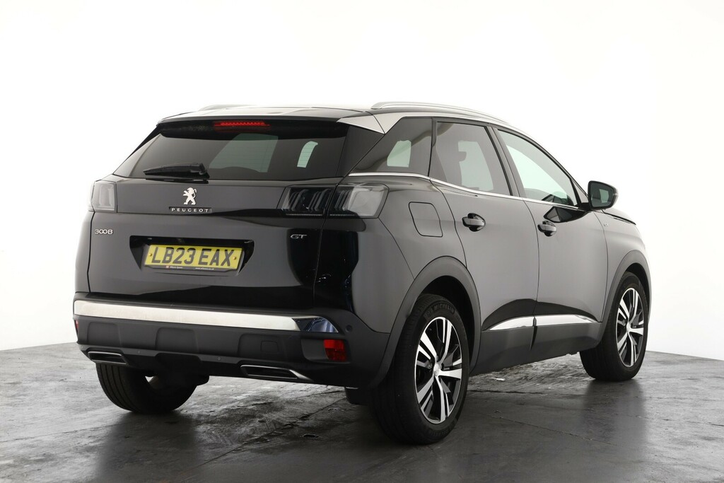 Peugeot 3008 1.2 Puretech Gt Eat8 LB23EAX Black #3