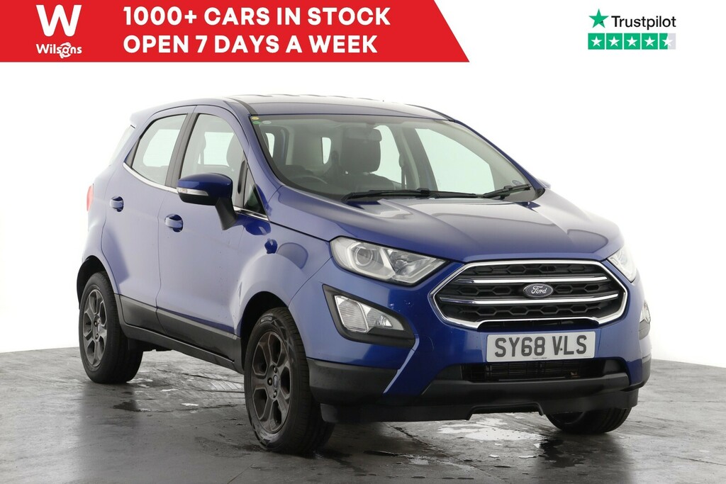Ford Ecosport 1.0 Ecoboost 125 Zetec Blue