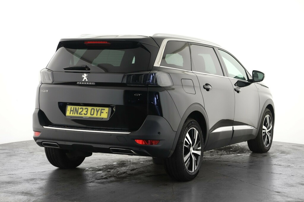 Peugeot 5008 1.2 Puretech Gt Eat8 HN23OYF Black #3