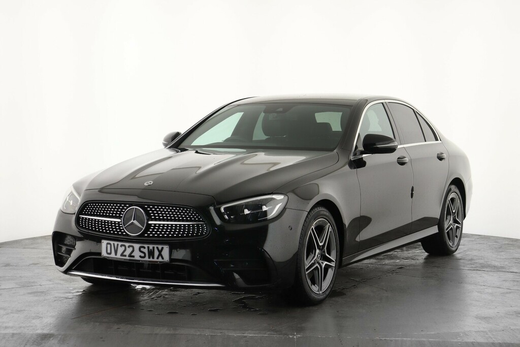 Mercedes-Benz E Class E200 Amg Line 9G-tronic OV22SWX Black #6