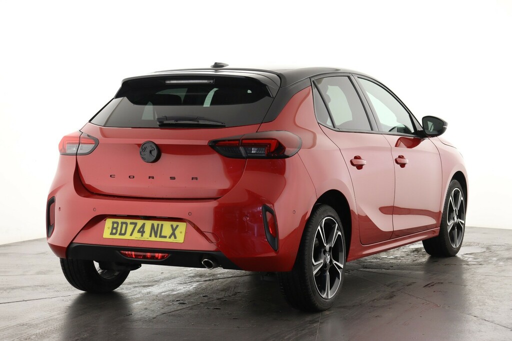 Vauxhall Corsa 1.2 Turbo Gs BW74ZDL Red #2