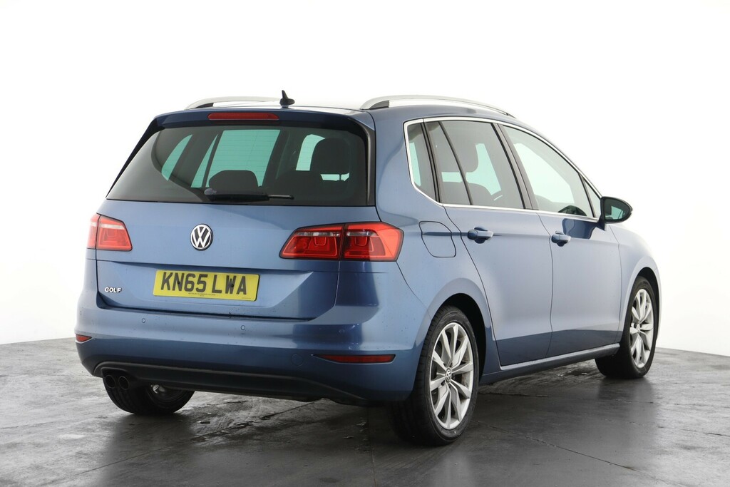 Volkswagen Golf SV 2.0 Tdi Gt Dsg Blue #3