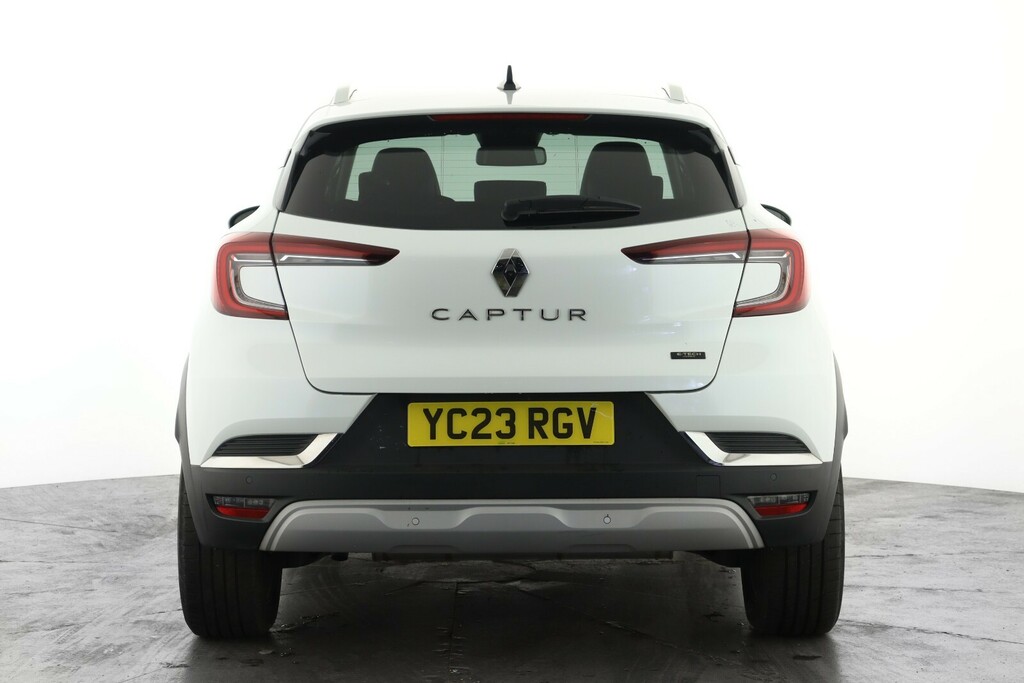 Renault Captur 1.6 E-tech Full Hybrid 145 Techno YC23RGV White #2