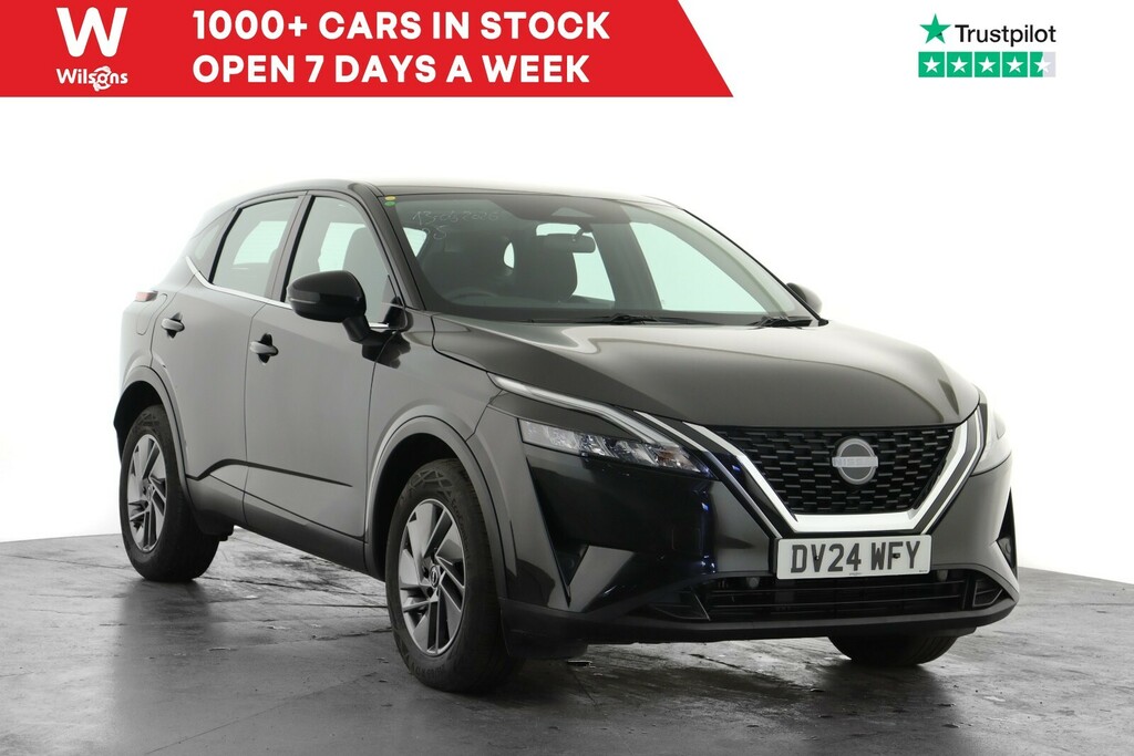 Nissan Qashqai 1.3 Dig-t Mh Acenta Premium DV24WFY Black