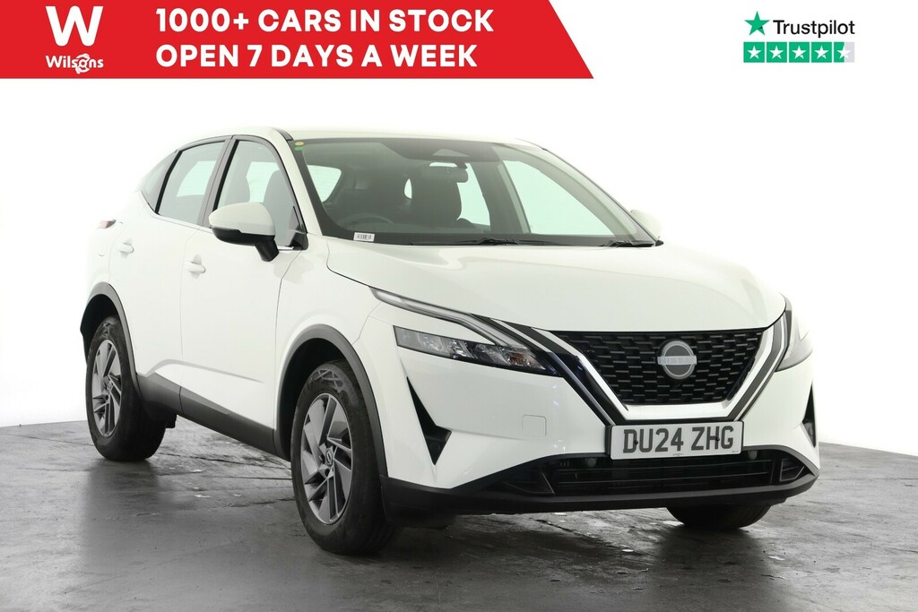 Nissan Qashqai 1.3 Dig-t Mh Acenta Premium DU24ZHG White