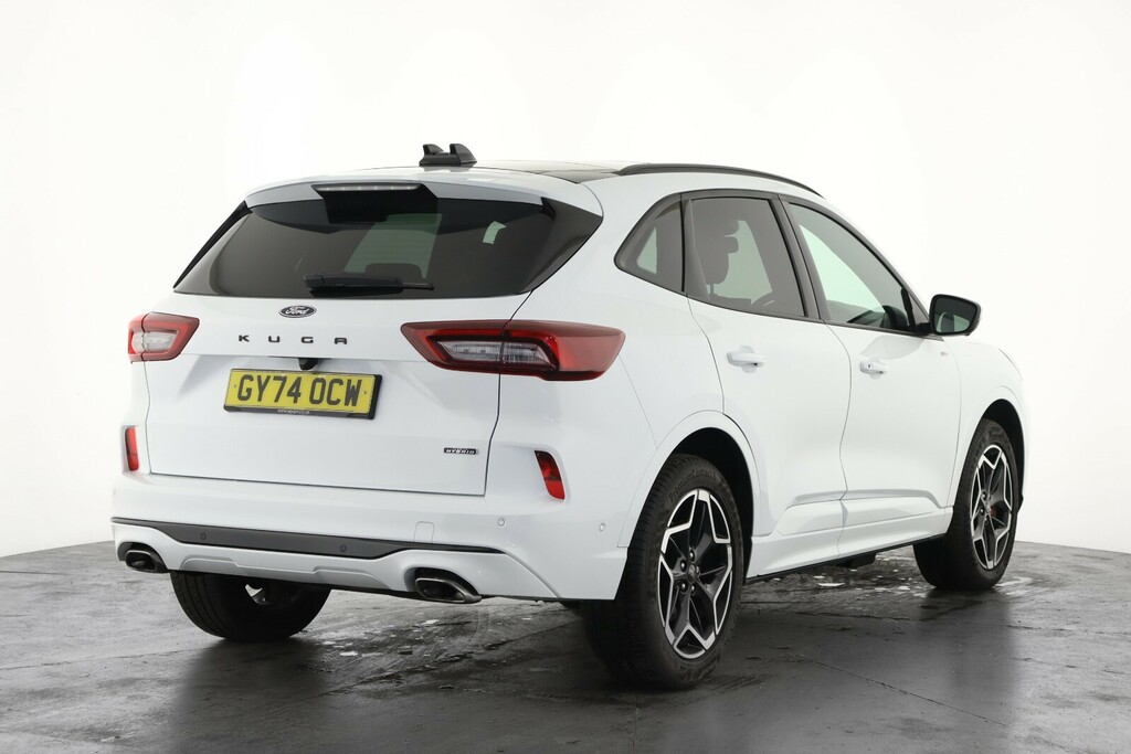 Ford Kuga 2.5 Phev St-line X Cvt GY74OCW White #3