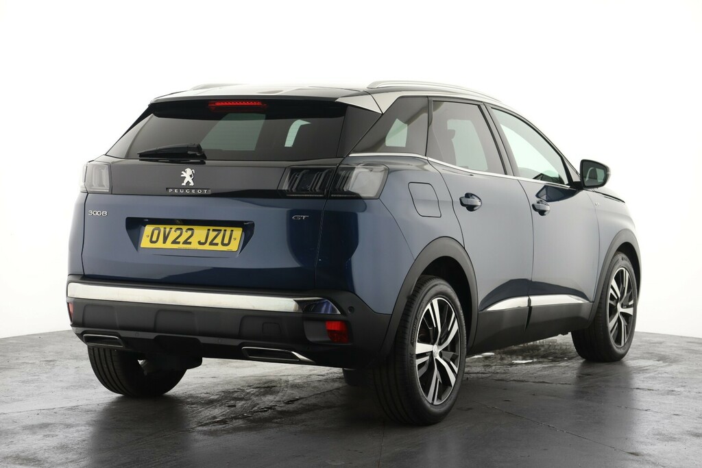 Peugeot 3008 1.2 Puretech Gt Eat8 OV22JZU Blue #3