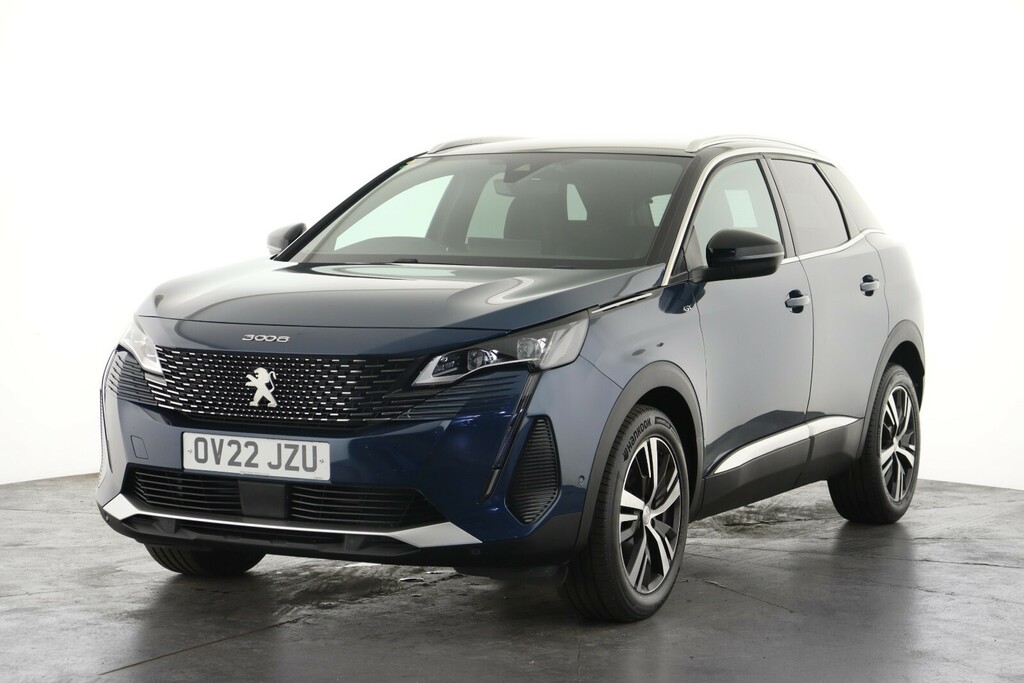 Peugeot 3008 1.2 Puretech Gt Eat8 OV22JZU Blue #6