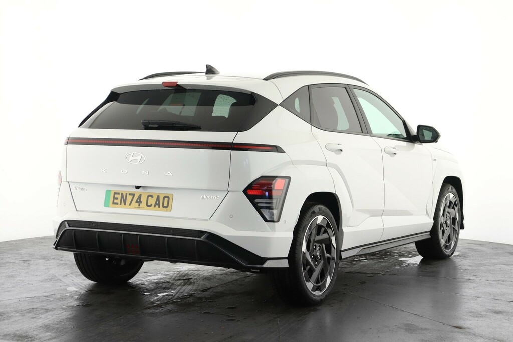 Hyundai Kona 160Kw N Line S 65Kwh White #2
