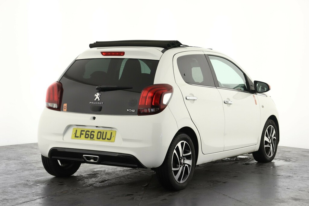 Peugeot 108 1.2 Puretech Roland Garros White #3