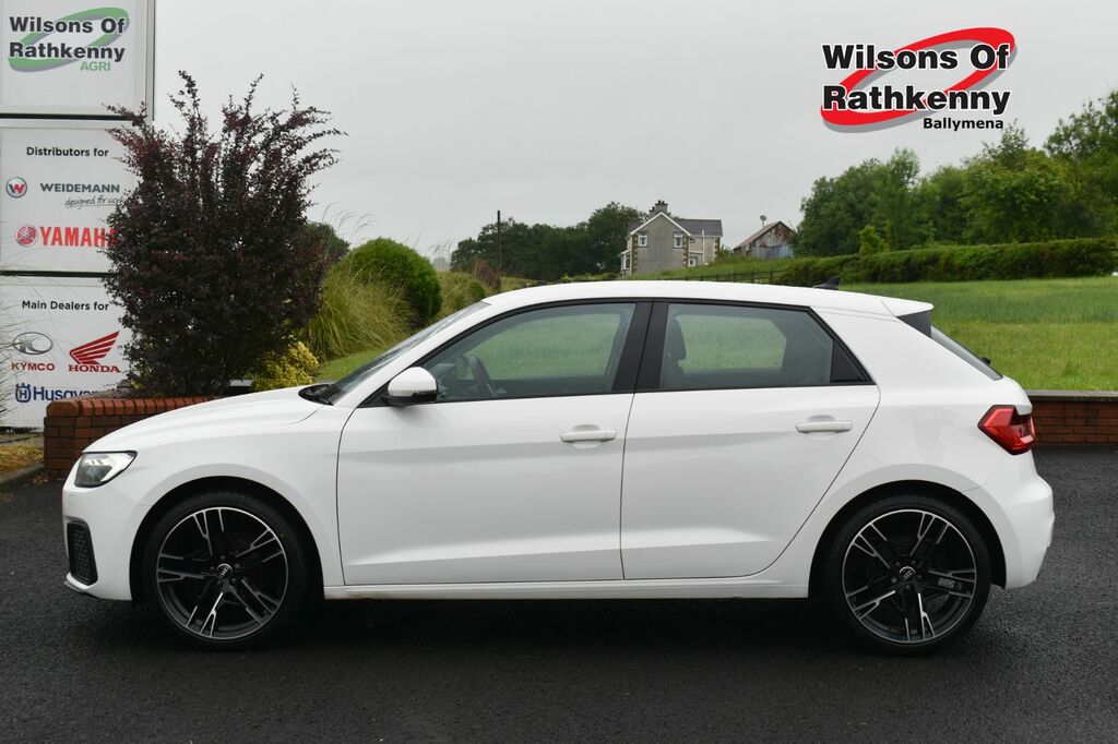 Audi A1 Hatchback GV72HXJ White #6