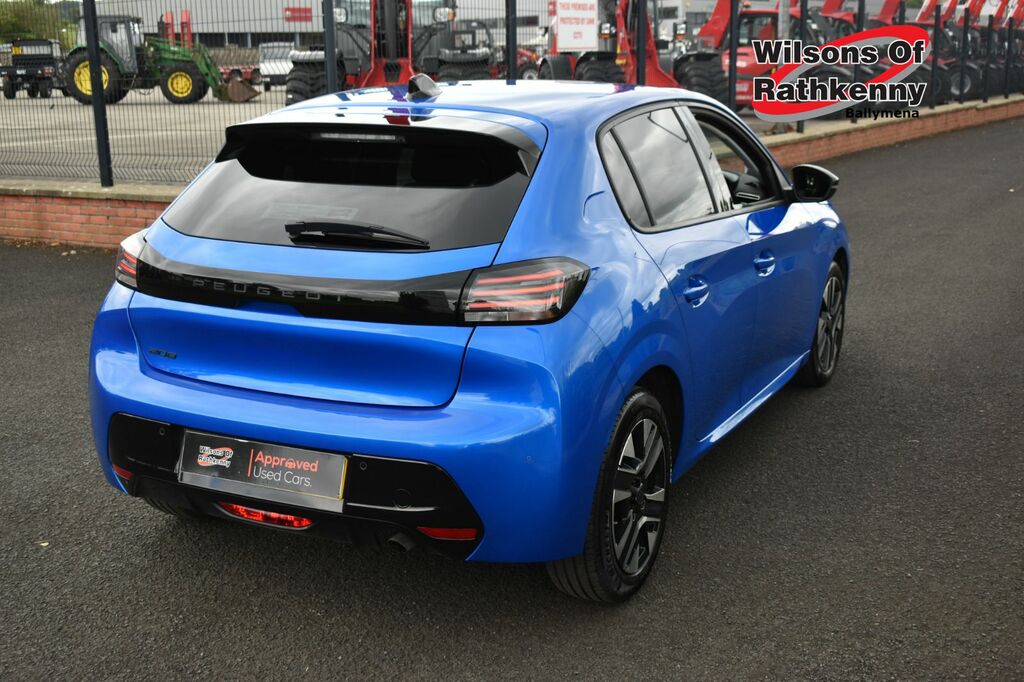 Peugeot 208 Hatchback FH74TWM Blue #3