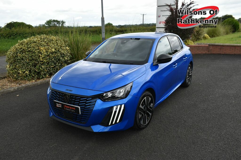 Peugeot 208 Hatchback FH74TWM Blue #4