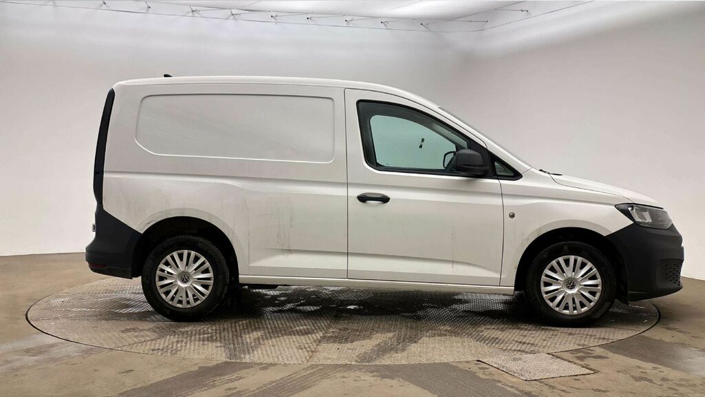 Volkswagen Caddy Mpv White #3