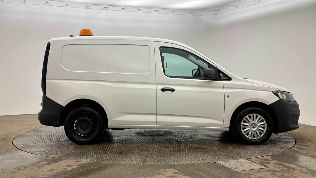 Volkswagen Caddy Mpv White #3