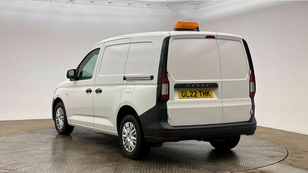Volkswagen Caddy Mpv White #2