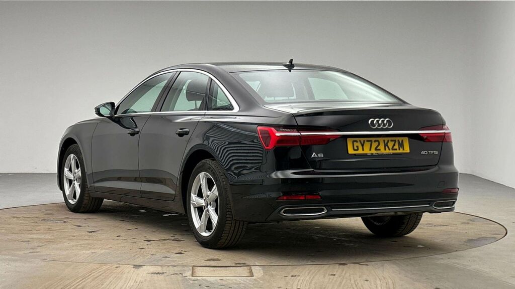 Audi A6 Saloon Black #2