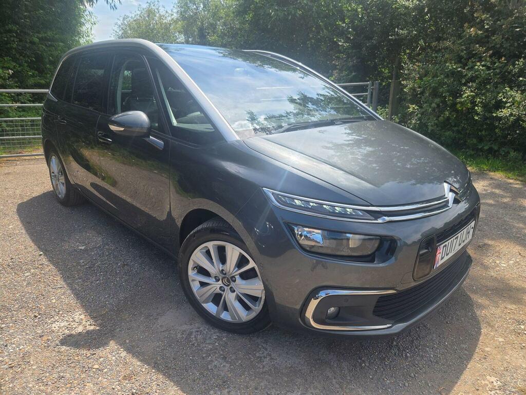 Citroen Grand C4 Picasso 1.6 Bluehdi Flair Eat6 Euro 6 S S DU17UJH Grey #2
