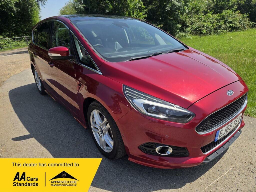 Ford S-Max 2.0T Ecoboost Titanium Sport Euro 6 S S Red
