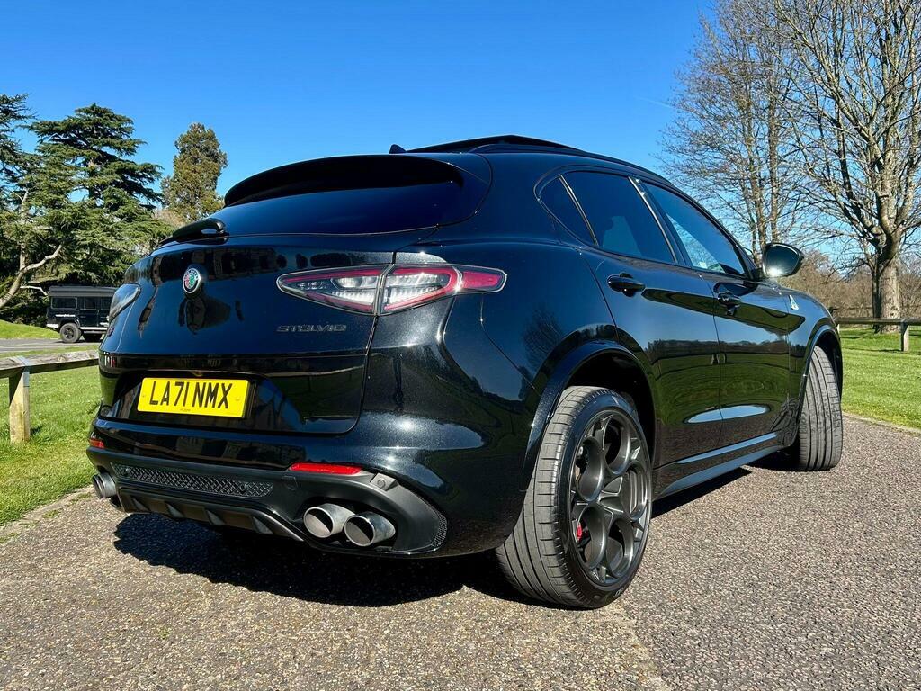 Alfa Romeo Stelvio 2.9 V6 Bi-turbo Quadrifoglio Suv Gpf Au Black #6