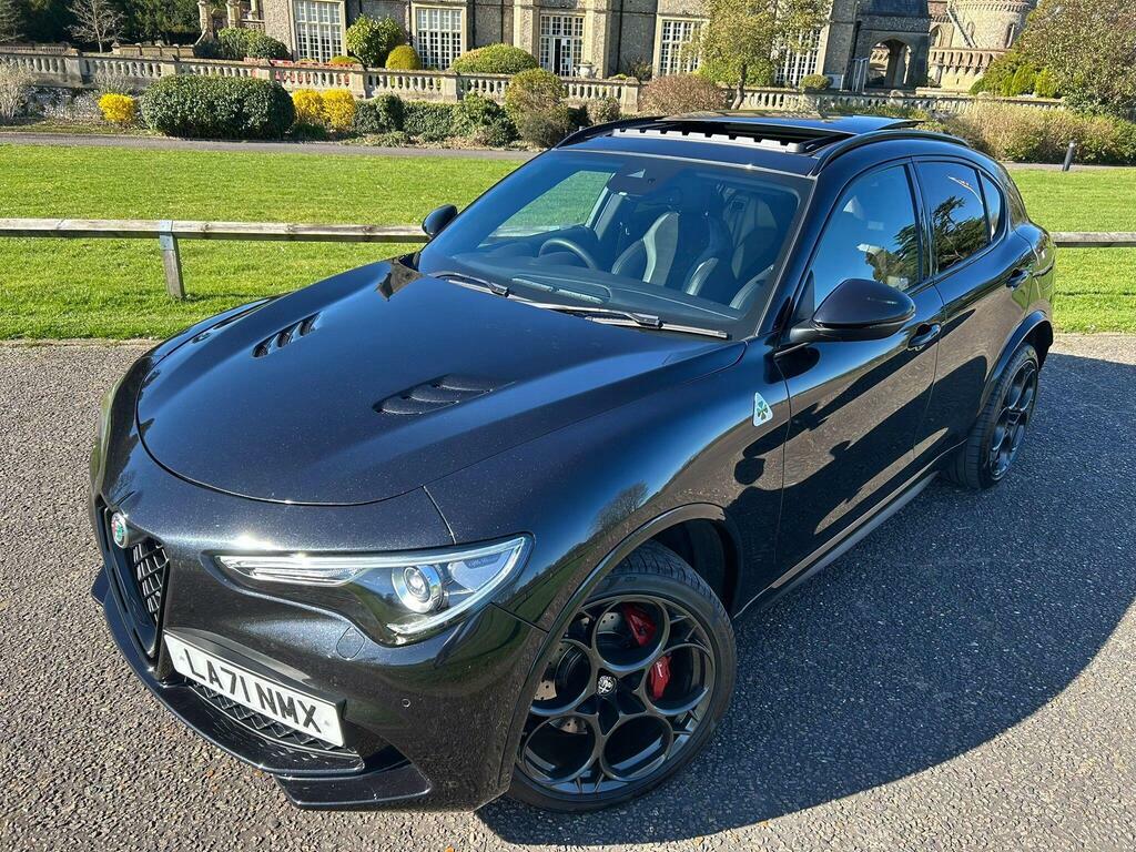 Alfa Romeo Stelvio 2.9 V6 Bi-turbo Quadrifoglio Suv Gpf Au Black #4