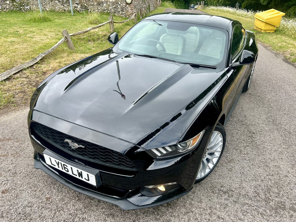 Ford Mustang 2.3T Ecoboost Fastback Selshift Euro 6 Black #5