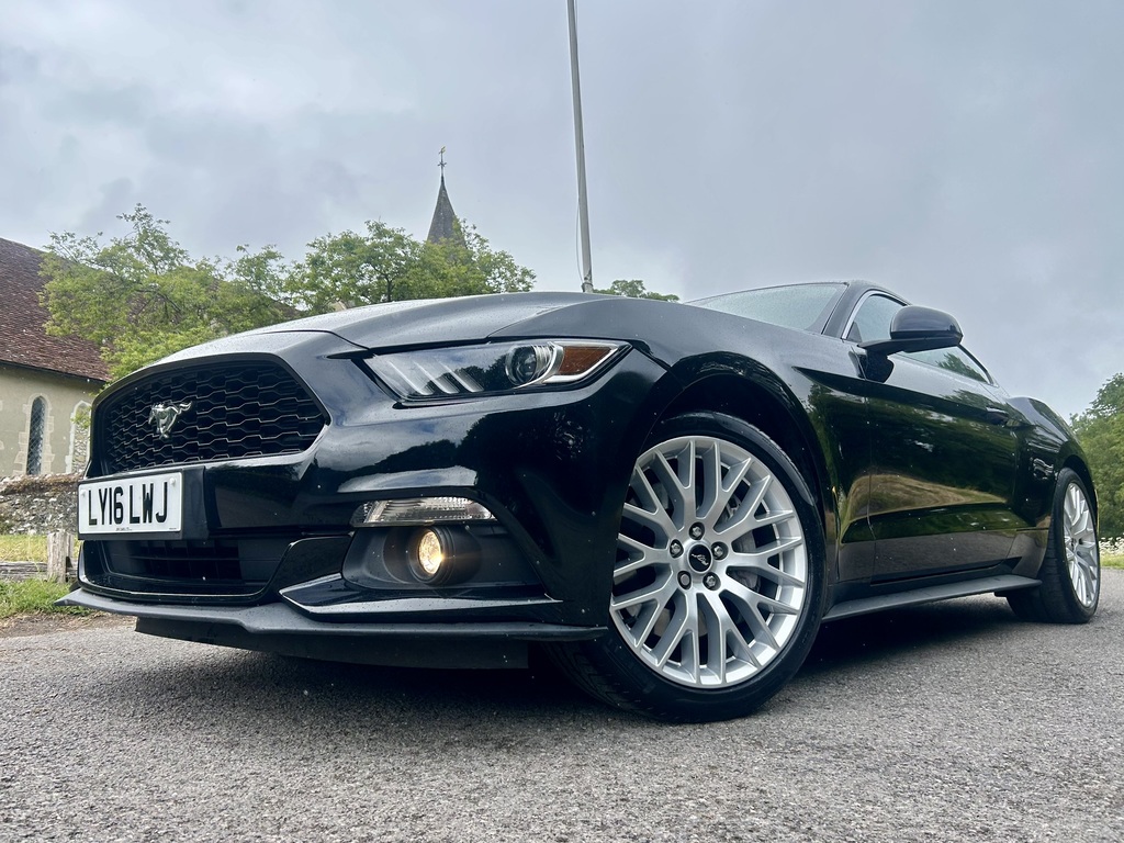 Ford Mustang 2.3T Ecoboost Fastback Selshift Euro 6 Black #4