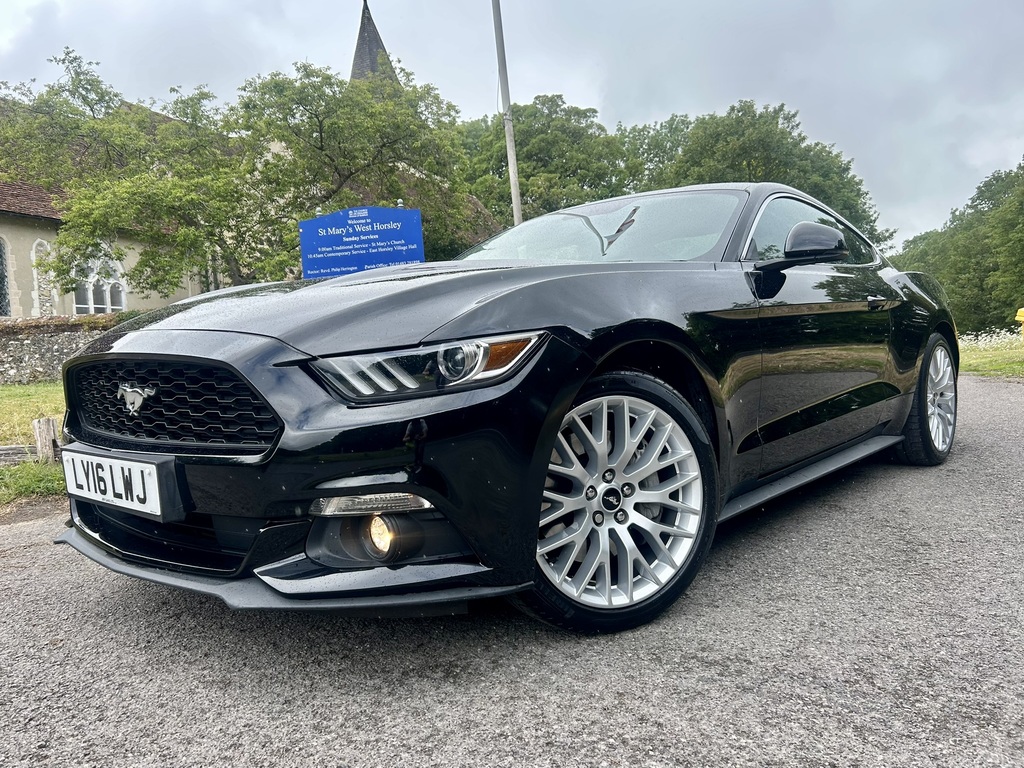 Ford Mustang 2.3T Ecoboost Fastback Selshift Euro 6 Black #2