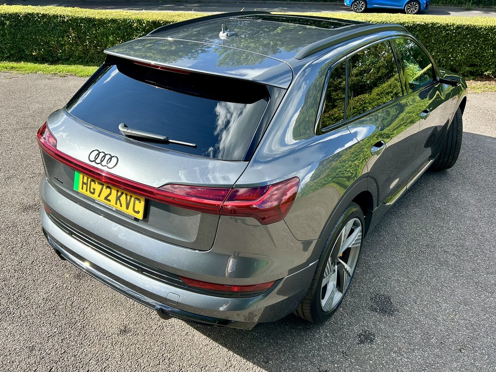 Audi E-tron 50 Black Edition Sportback Quatt Black #7