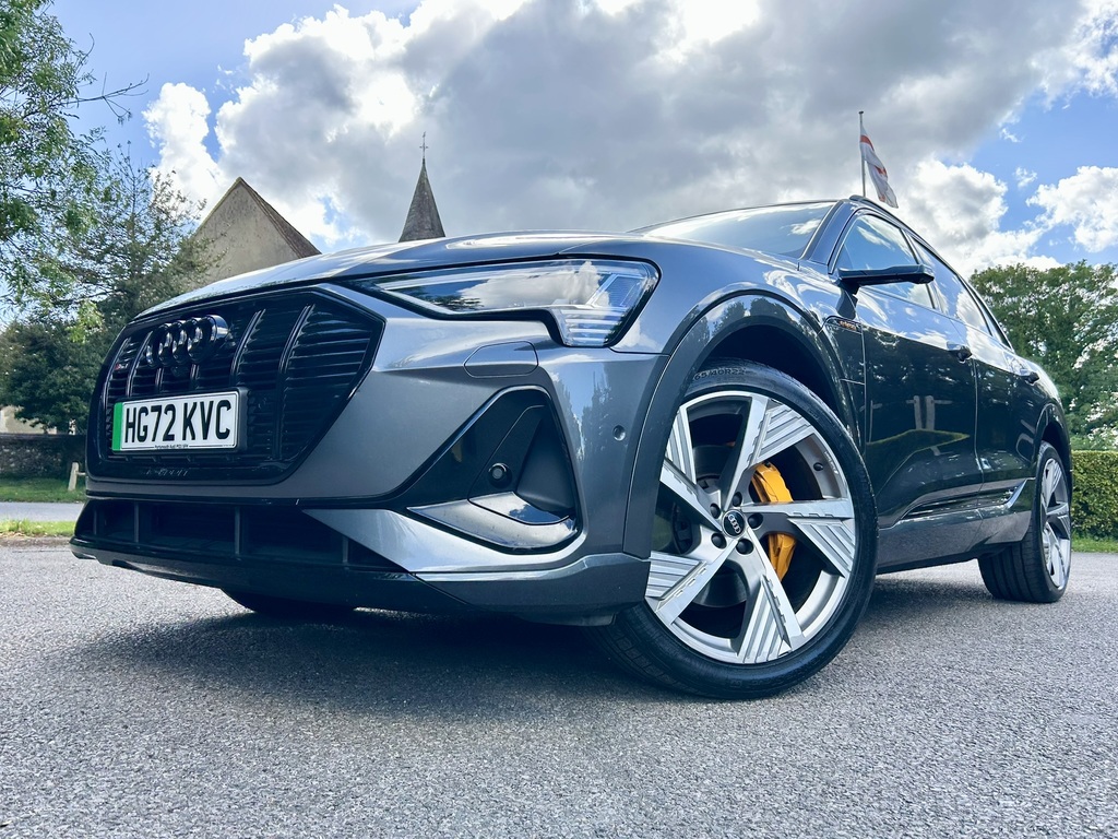Audi E-tron 50 Black Edition Sportback Quatt Black #12