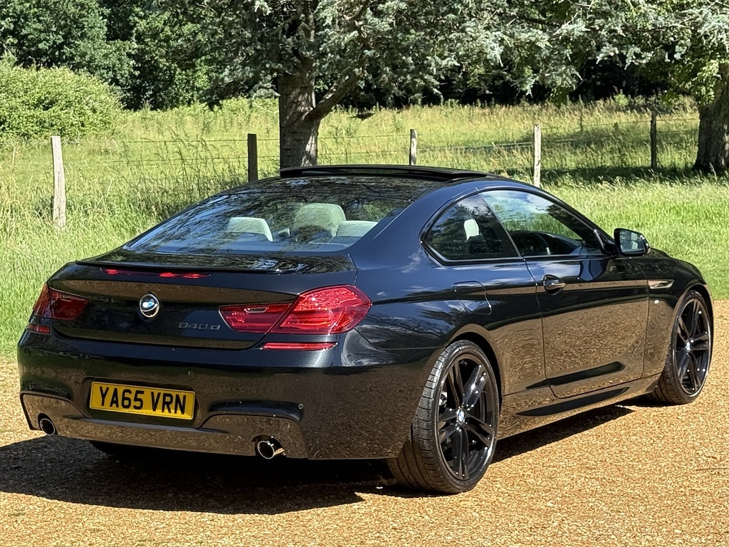 BMW 6 Series 640D M Sport Blue #3